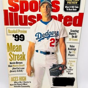 Sports Illustrated Baseball Preview ‘99 March 29, 1999 Kevin Brown MLB Dodgers